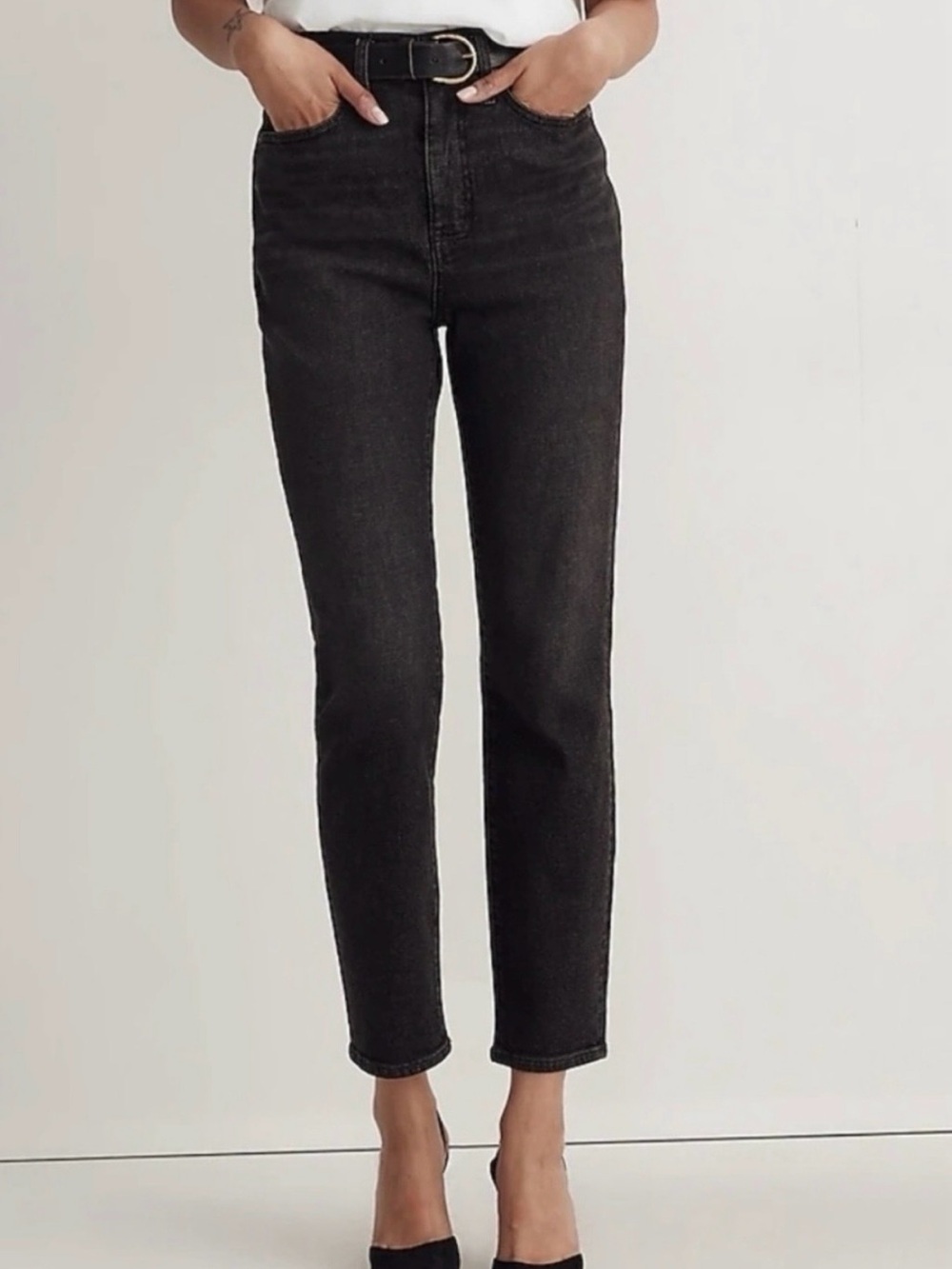 Madewell The Momjean in Hillshore Wash Size 27